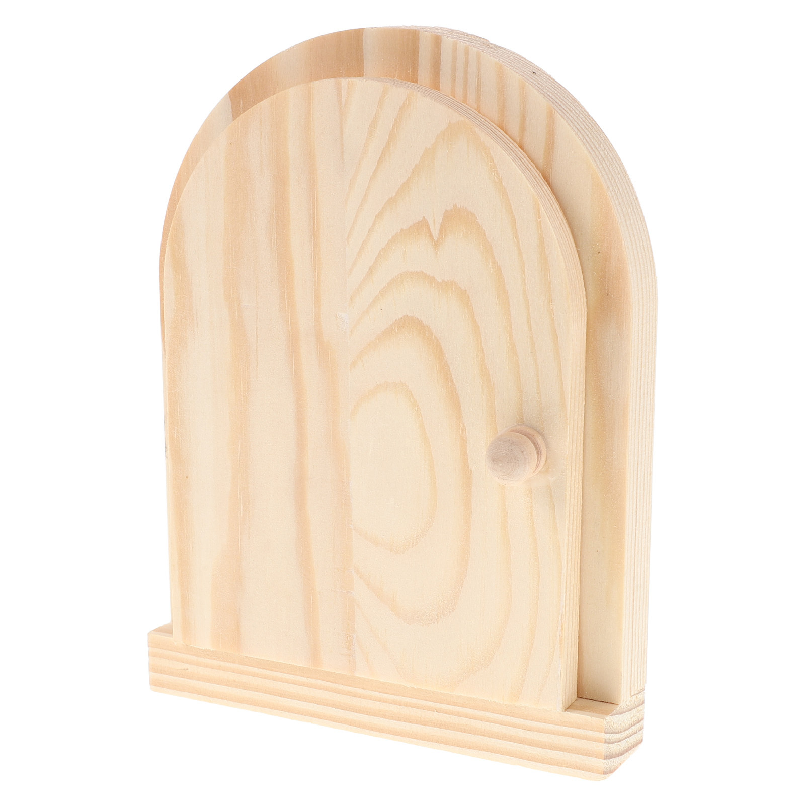 Outlet Cover Childproof - Holz-Steckdosenabdeckplatte in Türform, kindersicherer Steckdosen-Schutz, dekorative
