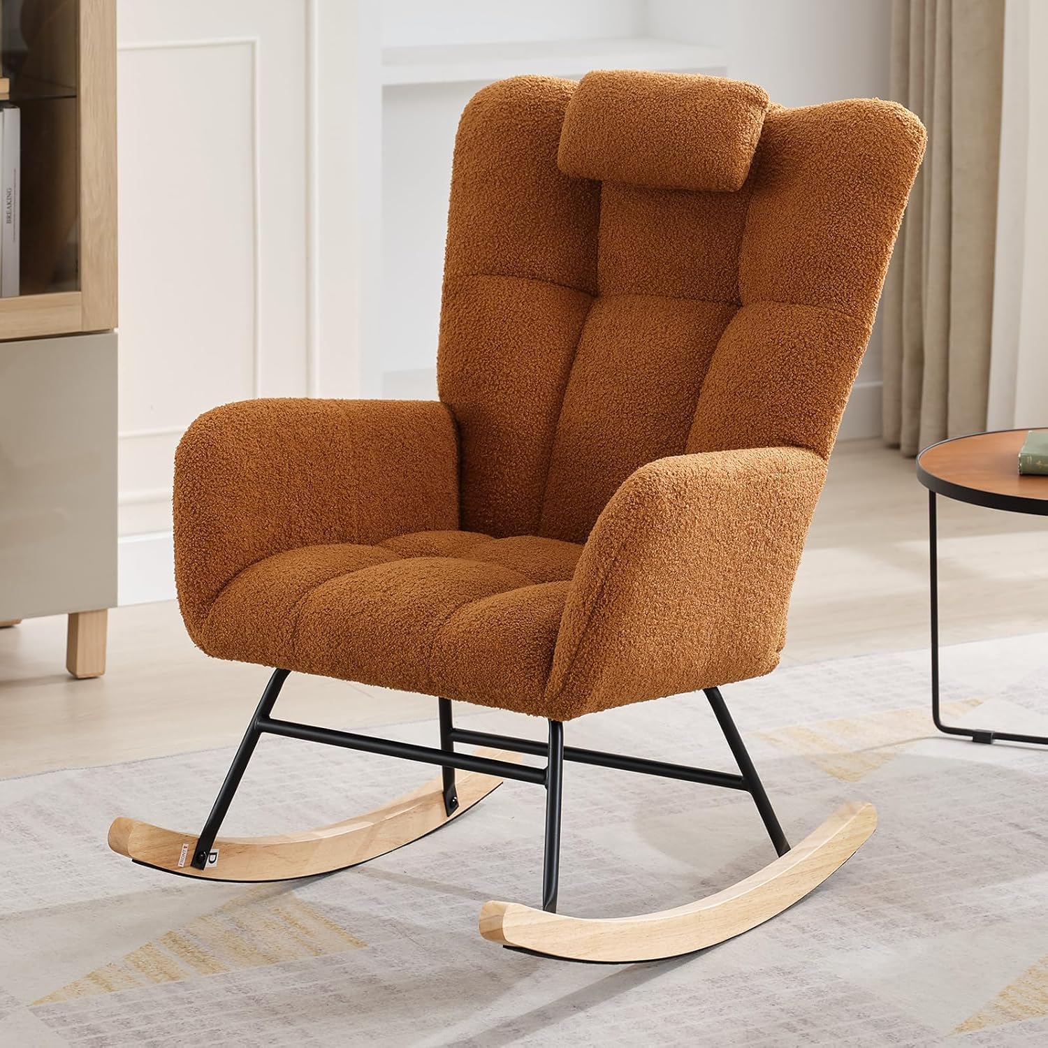 Rocking Chair Nursery - Teddy Glider Rocker Kinderzimmer-Pflegesessel für Erwachsene,