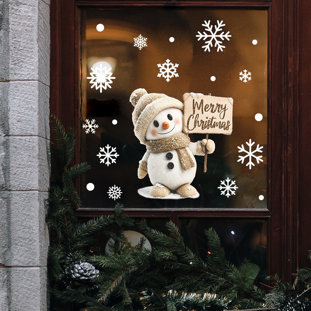 Weihnachts-Fensteraufkleber, C – Baby Nursery Wall Decals Bewertung und Preis