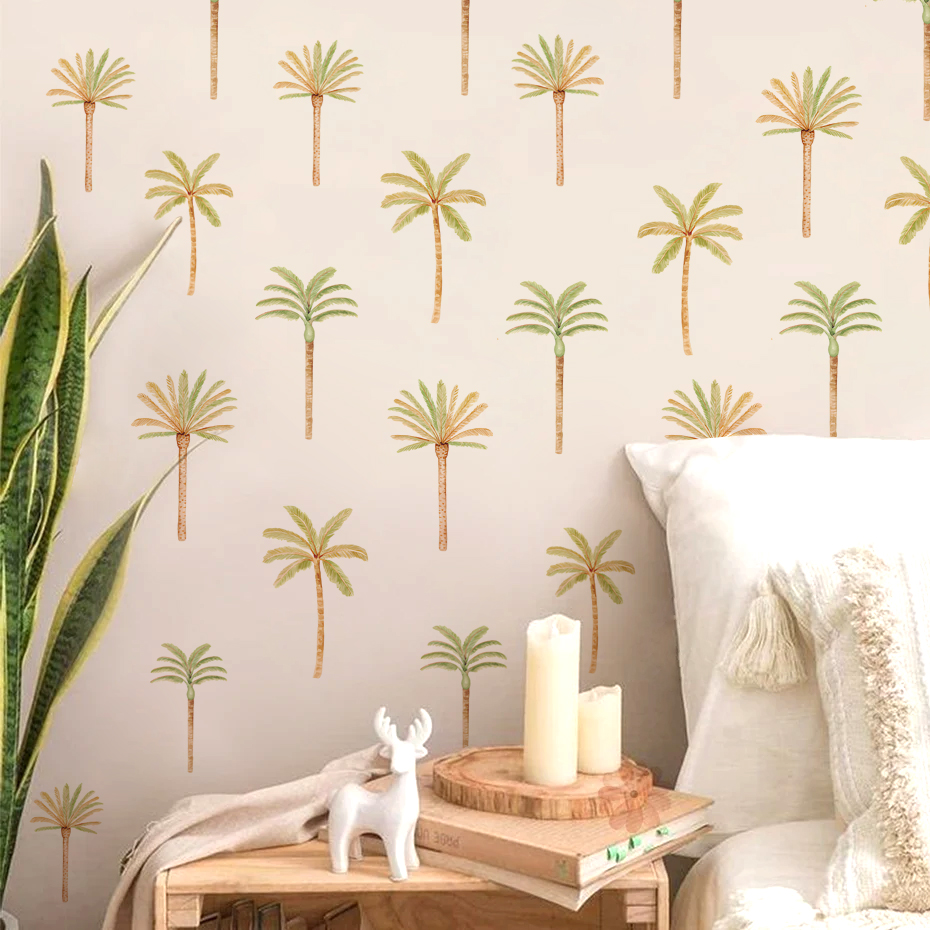 Boho Kokospalme Wandaufkleber  – Baby Nursery Furniture Bewertung und Preis