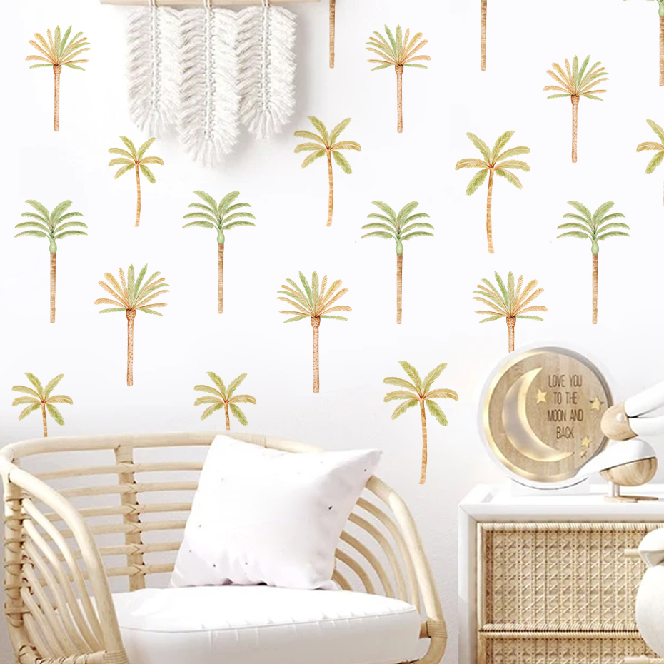 Boho Kokospalme Wandaufkleber  – Baby Nursery Furniture Bewertung und Preis