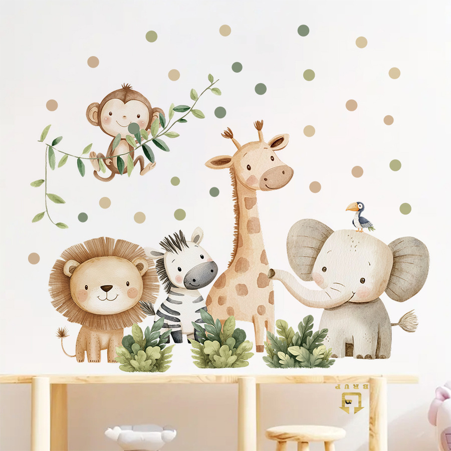 Boho Waldtiere Wandaufkleber f – Baby Nursery Panelling Bewertung und Preis