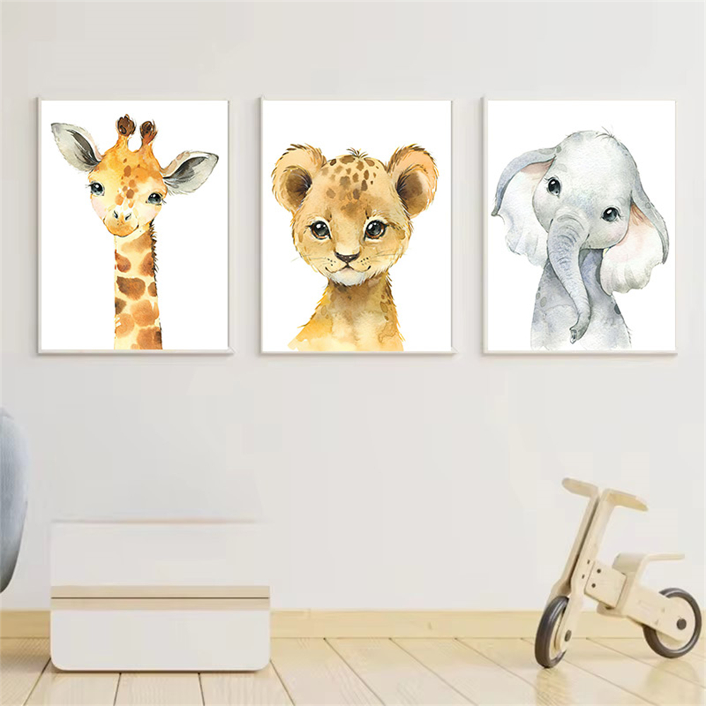 Safari Kinderzimmer Dekor 3er  – Baby Nursery Jungle Bewertung und Preis