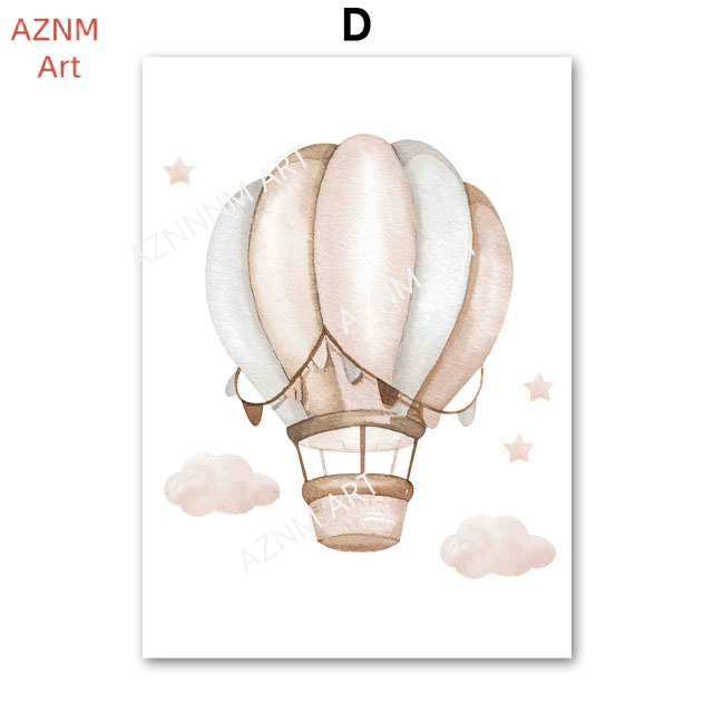 Elefanten-Ballon, Regenbogen,  – Baby Nursery Home Bewertung und Preis