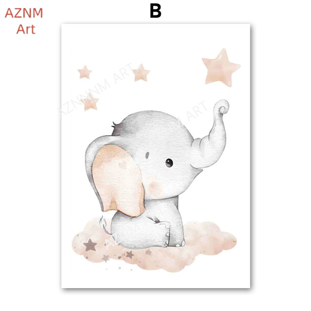 Elefanten-Ballon, Regenbogen,  – Baby Nursery Home Bewertung und Preis