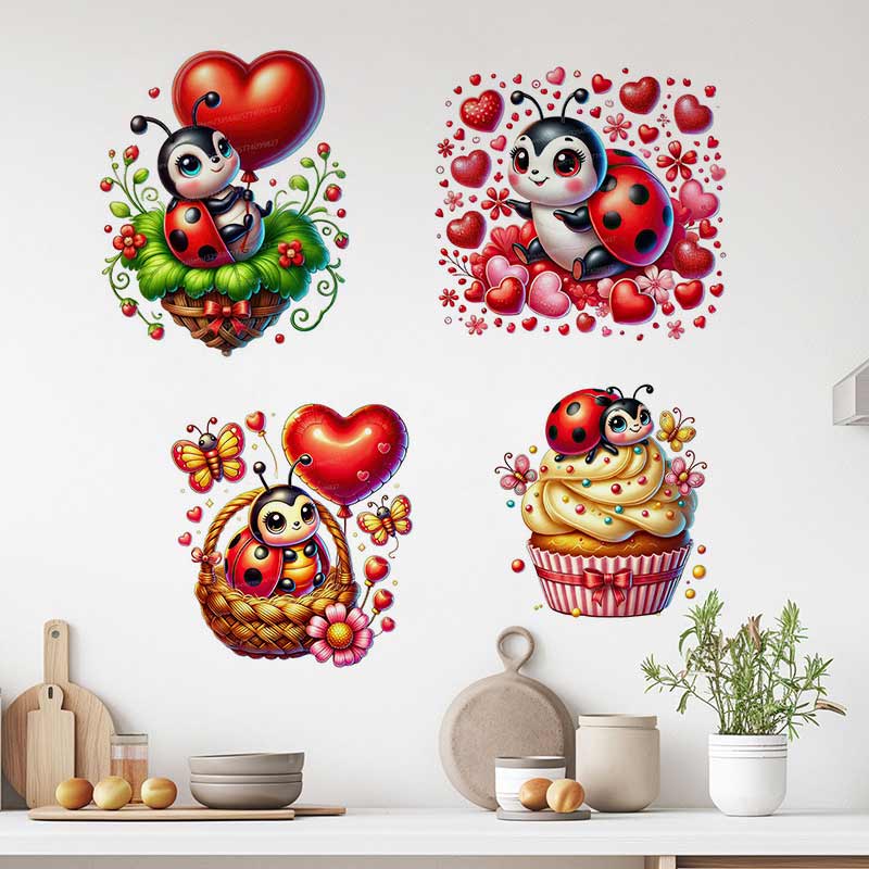 Niedlicher Marienkäfer-Wandauf – Baby Nursery Panelling Bewertung und Preis
