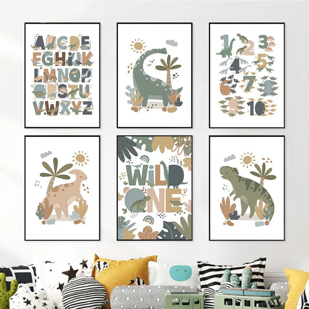 Nordisches Niedliches Baby-Din – Baby Nursery Paintings Bewertung und Preis
