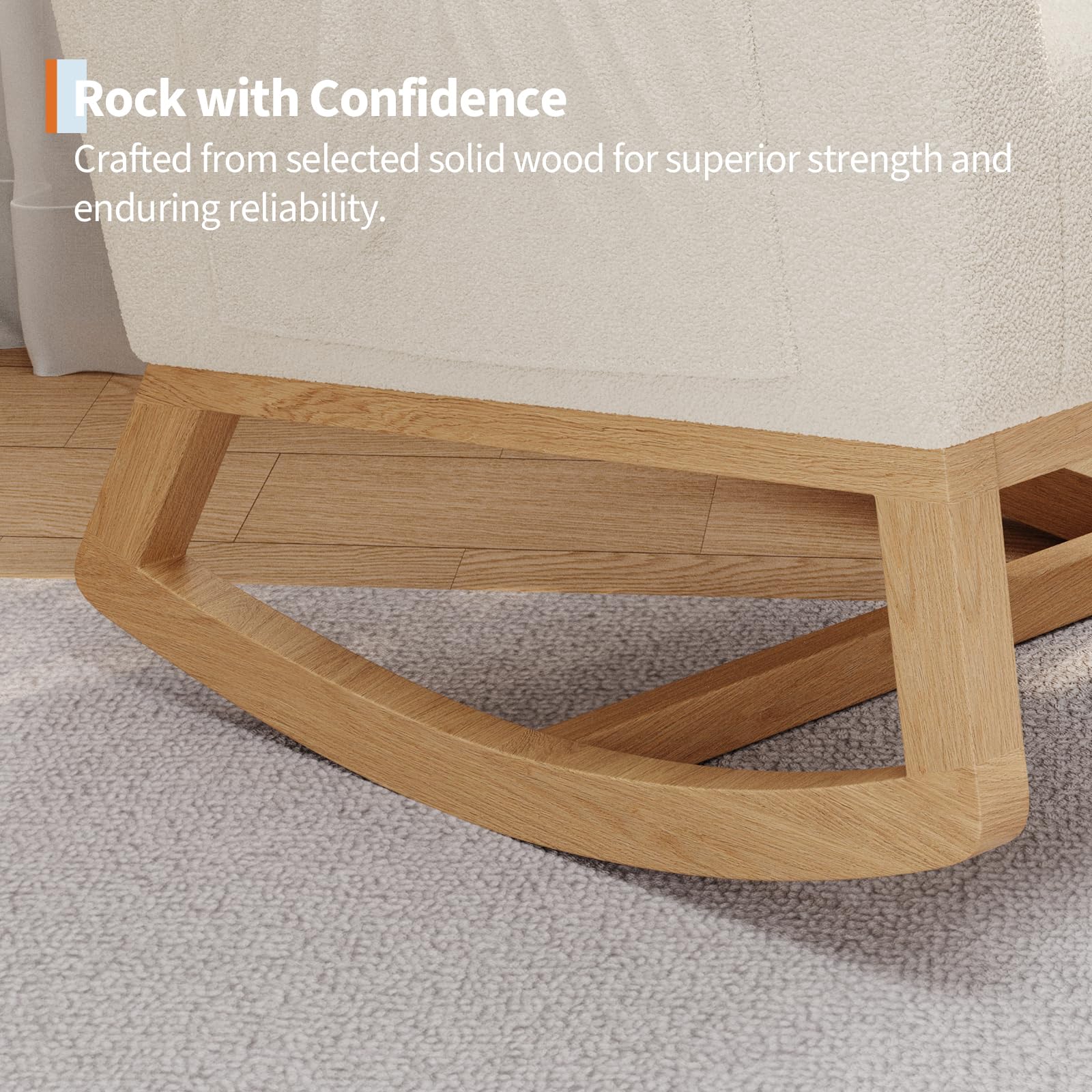 Moderner Schaukelstuhl für Kin – Rocking Chair Nursery Bewertung und Preis