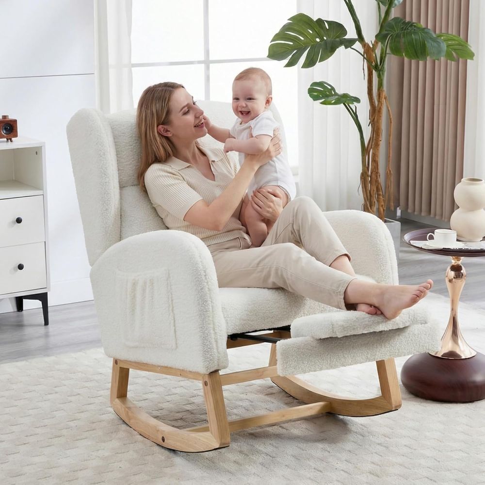 Gepolsterter Kinderzimmer-Scha – Rocking Chair Nursery Bewertung und Preis