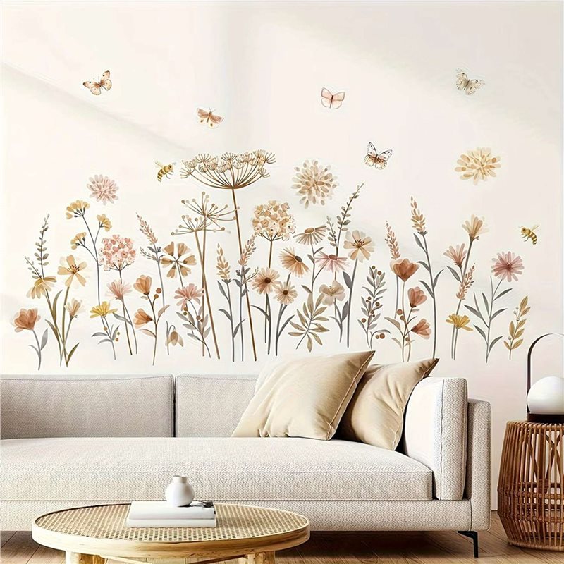 【EFFIZIENZVOLL】2X Boho-Blumen- – Baby Nursery Wallpaper Girl Bewertung und Preis