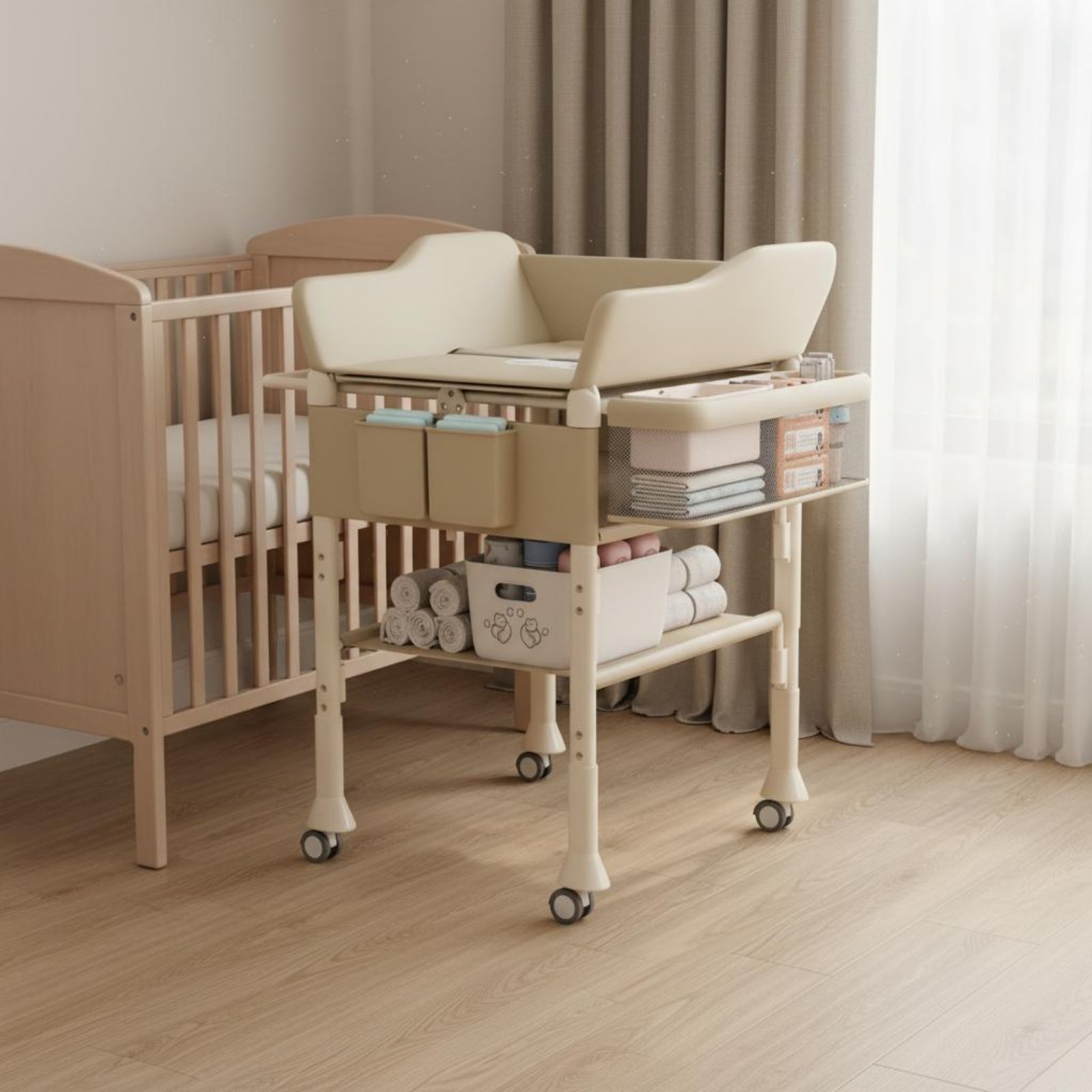 Baby-Wickeltisch-Kombination 2 – Baby Nursery Furniture Bewertung und Preis