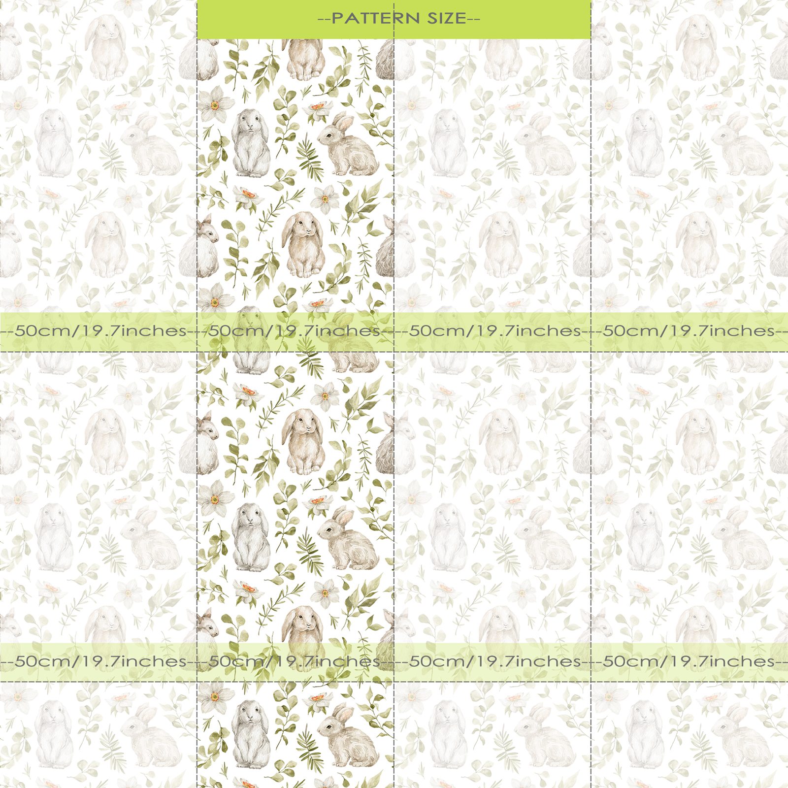 Hasen-Tapete, Kinderzimmer-Tap – Baby Nursery Wallpaper Girl Bewertung und Preis