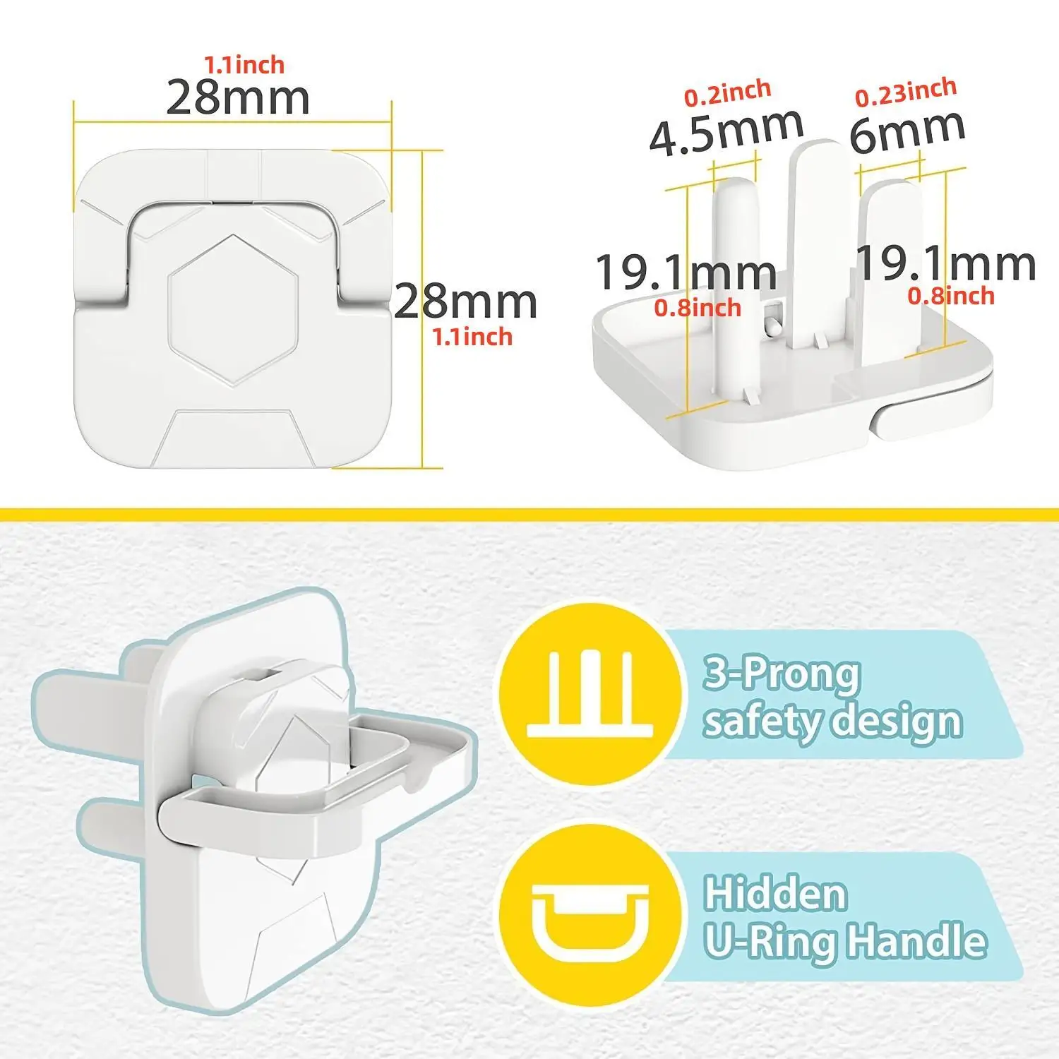 1/3/5/10/20 Stück Baby-Sicherh – Outlet Cover Childproof Bewertung und Preis