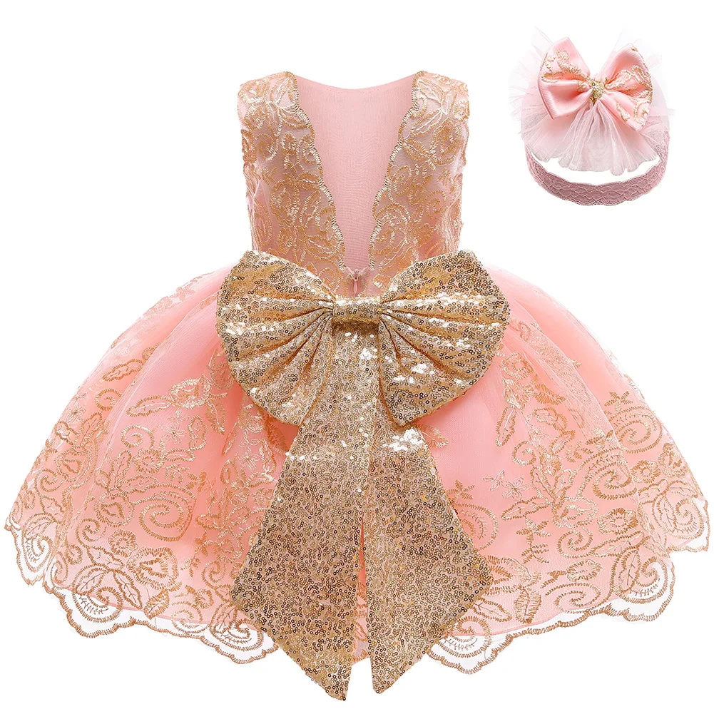 Kinder Spitzenkleid mit V-Rück – Baby Nursery Embroidery Bewertung und Preis