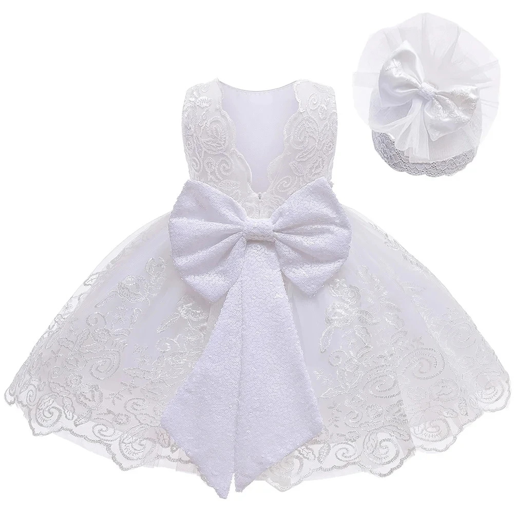 Kinder Spitzenkleid mit V-Rück – Baby Nursery Embroidery Bewertung und Preis