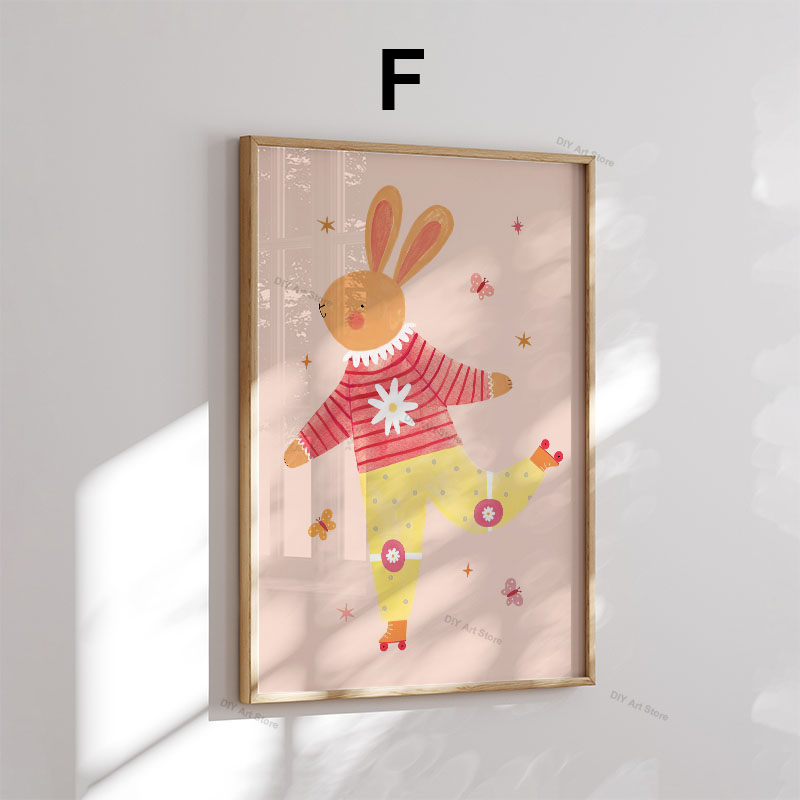 Lustige Cartoon-Tier Kinderzim – Baby Nursery Paintings Bewertung und Preis