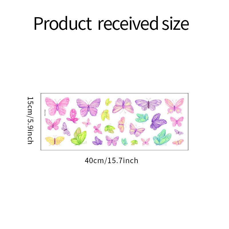 Romantische Schmetterlings-Wan – Baby Nursery Wall Decals Bewertung und Preis