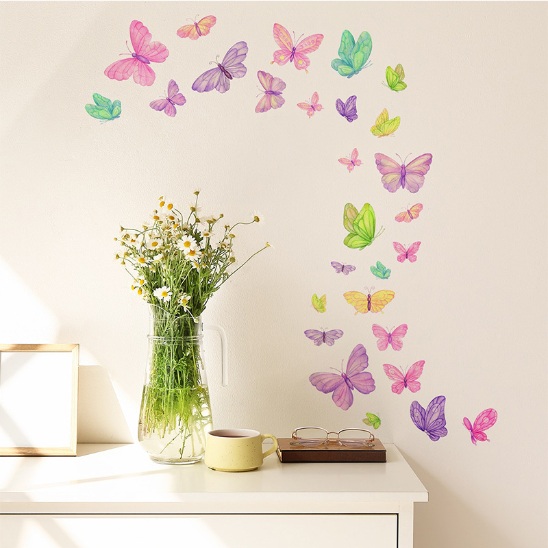 Romantische Schmetterlings-Wan – Baby Nursery Wall Decals Bewertung und Preis