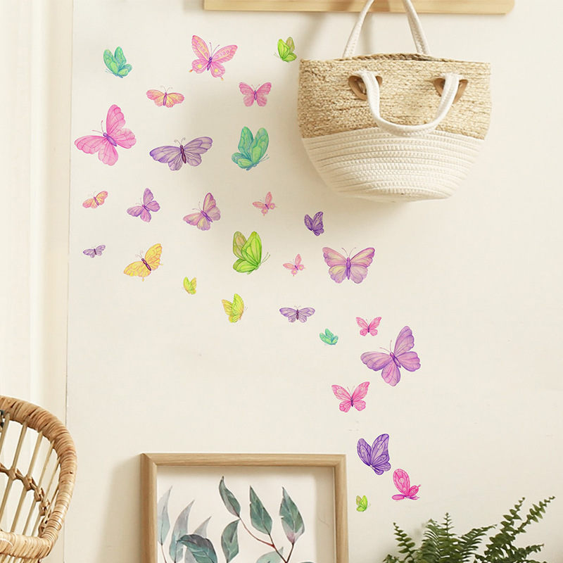 Romantische Schmetterlings-Wan – Baby Nursery Wall Decals Bewertung und Preis