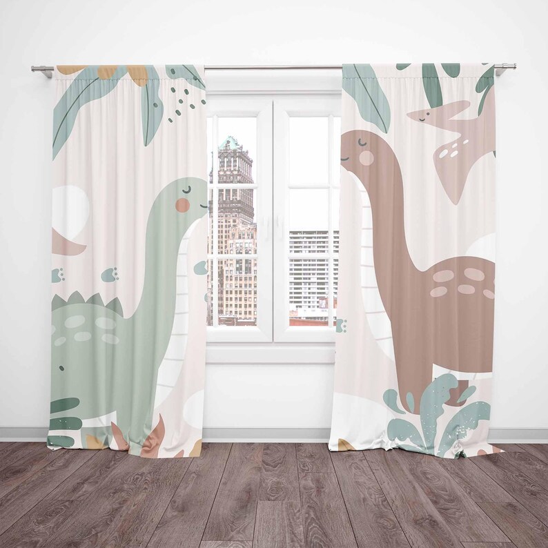Dinosaurier Kinderzimmer Vorhä – Baby Nursery Office Bewertung und Preis