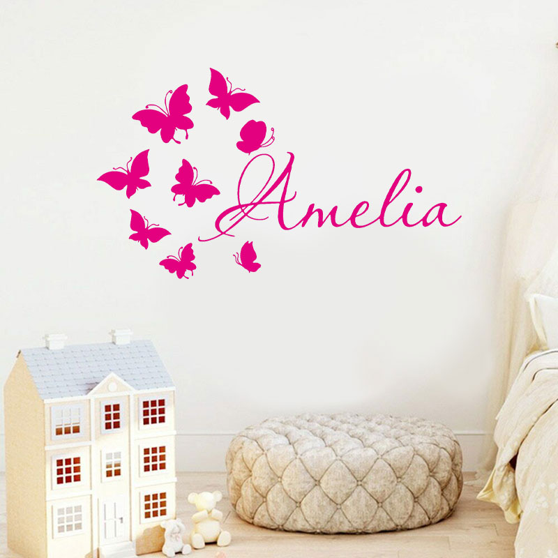 Personalisierte Mädchen Name C – Baby Nursery Wallpaper Girl Bewertung und Preis