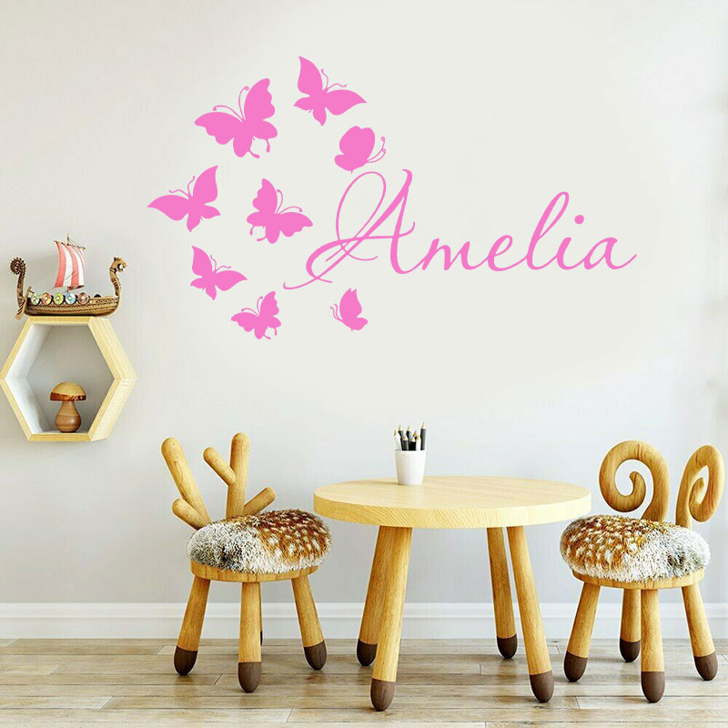 Personalisierte Mädchen Name C – Baby Nursery Wallpaper Girl Bewertung und Preis