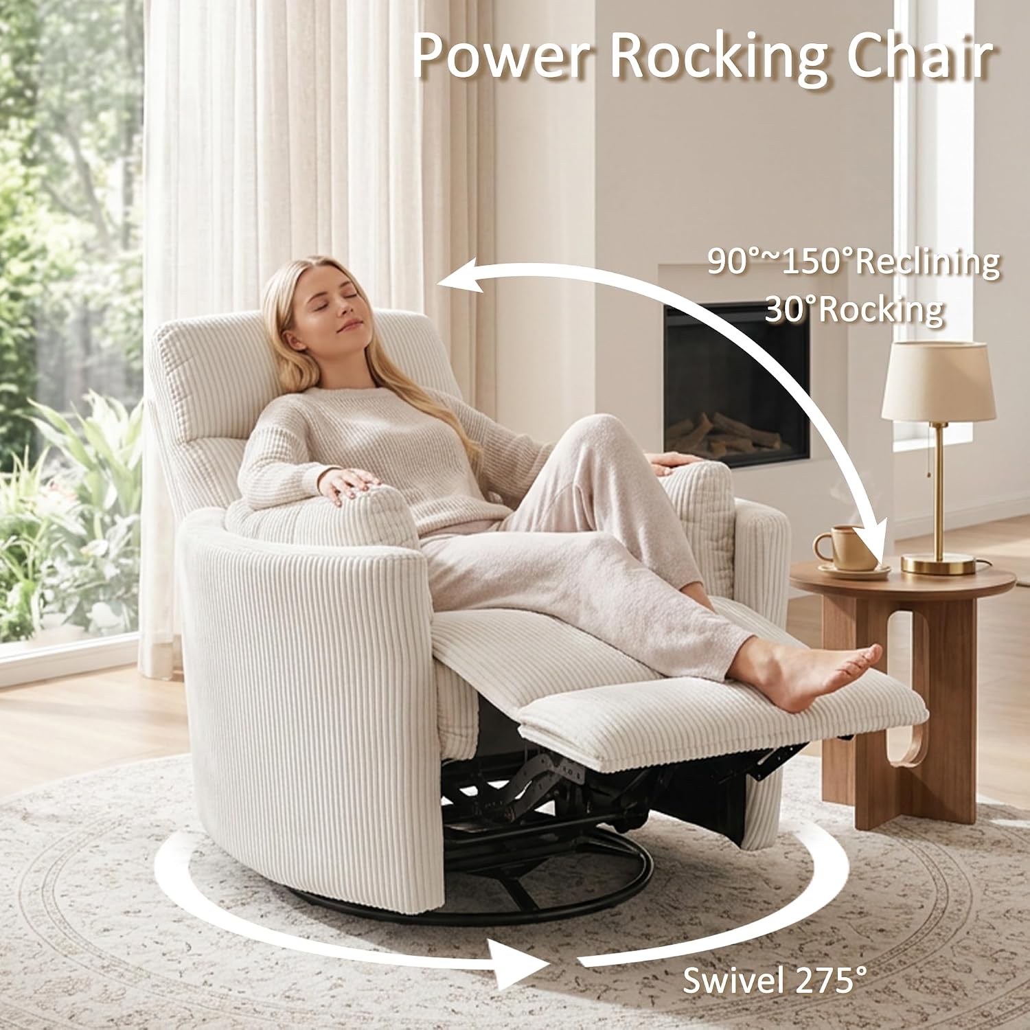 Elektrischer Schaukelstuhl für – Rocking Chair Nursery Bewertung und Preis