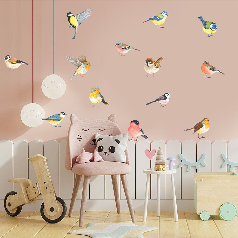 13 Stück kleine Vögel Wandaufk – Baby Nursery Panelling Bewertung und Preis