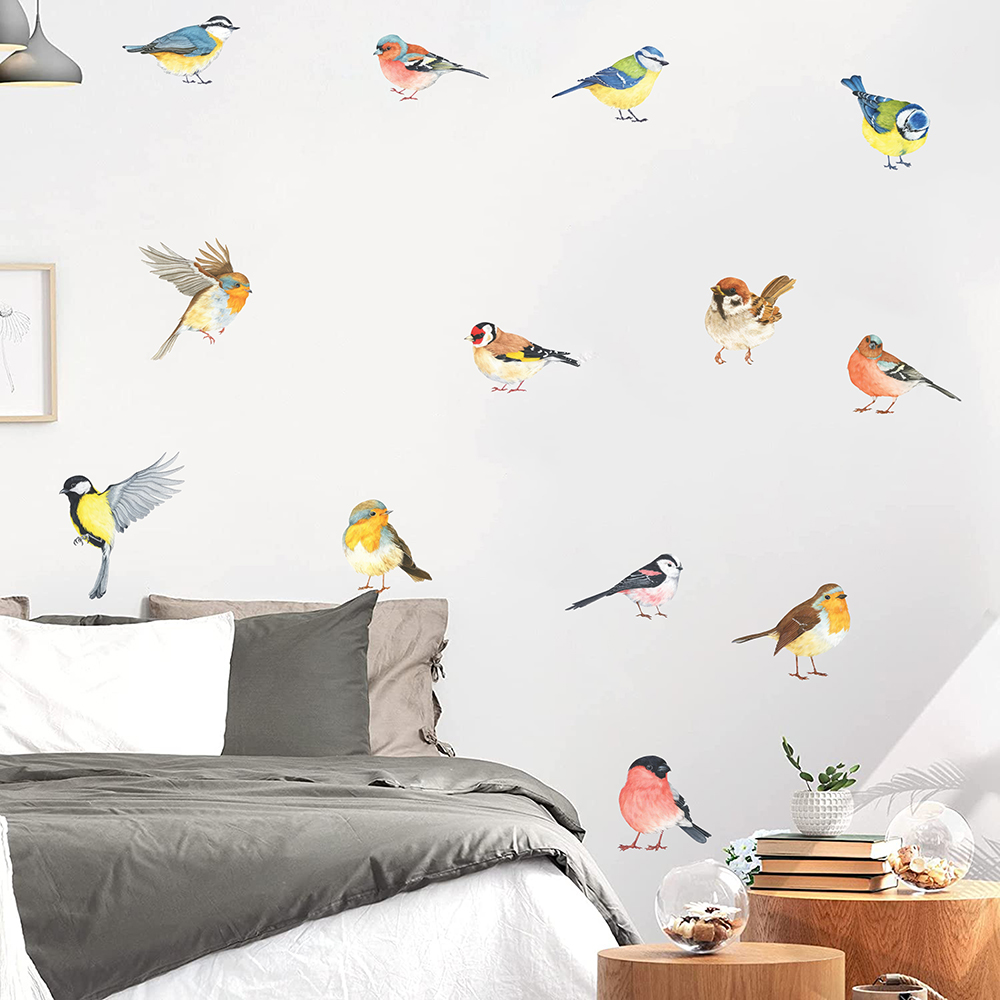 13 Stück kleine Vögel Wandaufk – Baby Nursery Panelling Bewertung und Preis