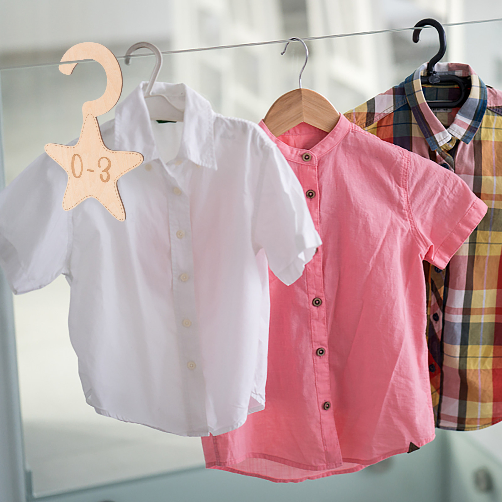 7-teiliges Set Holz-Babykleide – Baby Nursery Wardrobe Bewertung und Preis