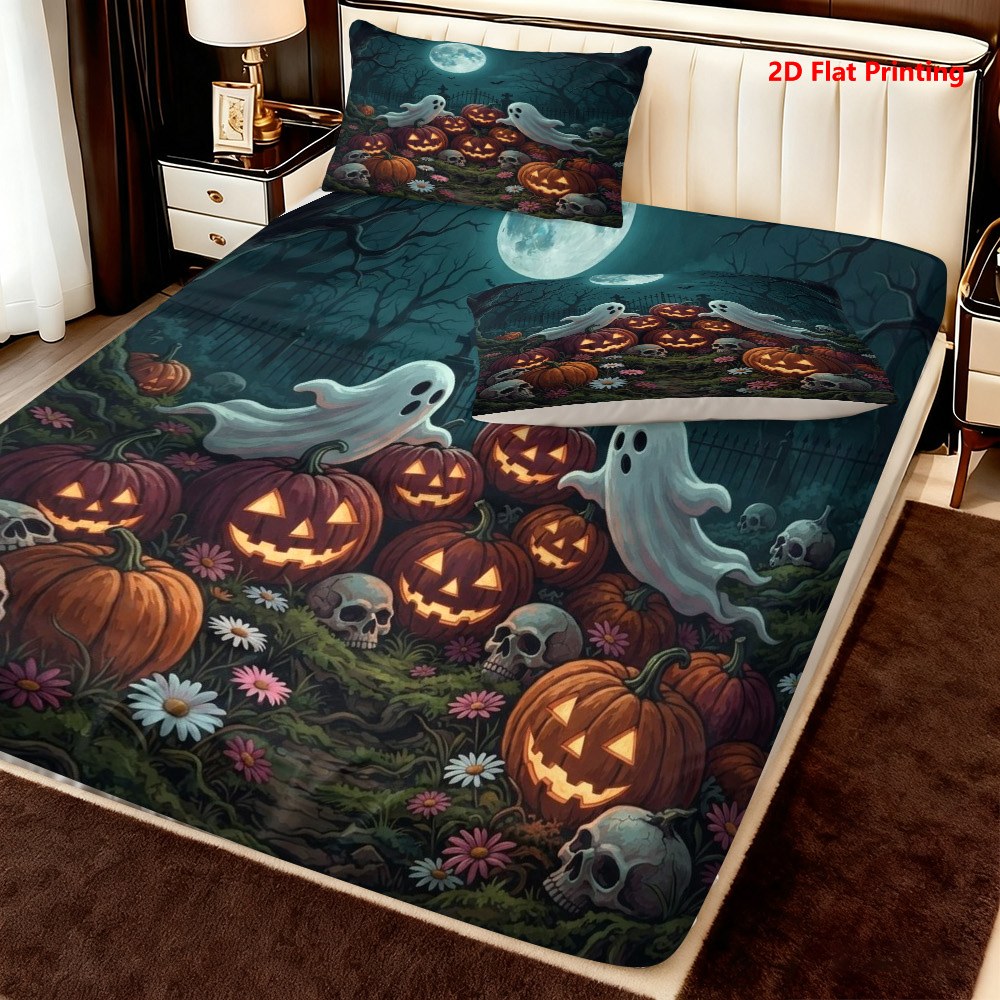 Halloween-Kürbis-Geist-Spannbe – Baby Nursery Home Bewertung und Preis