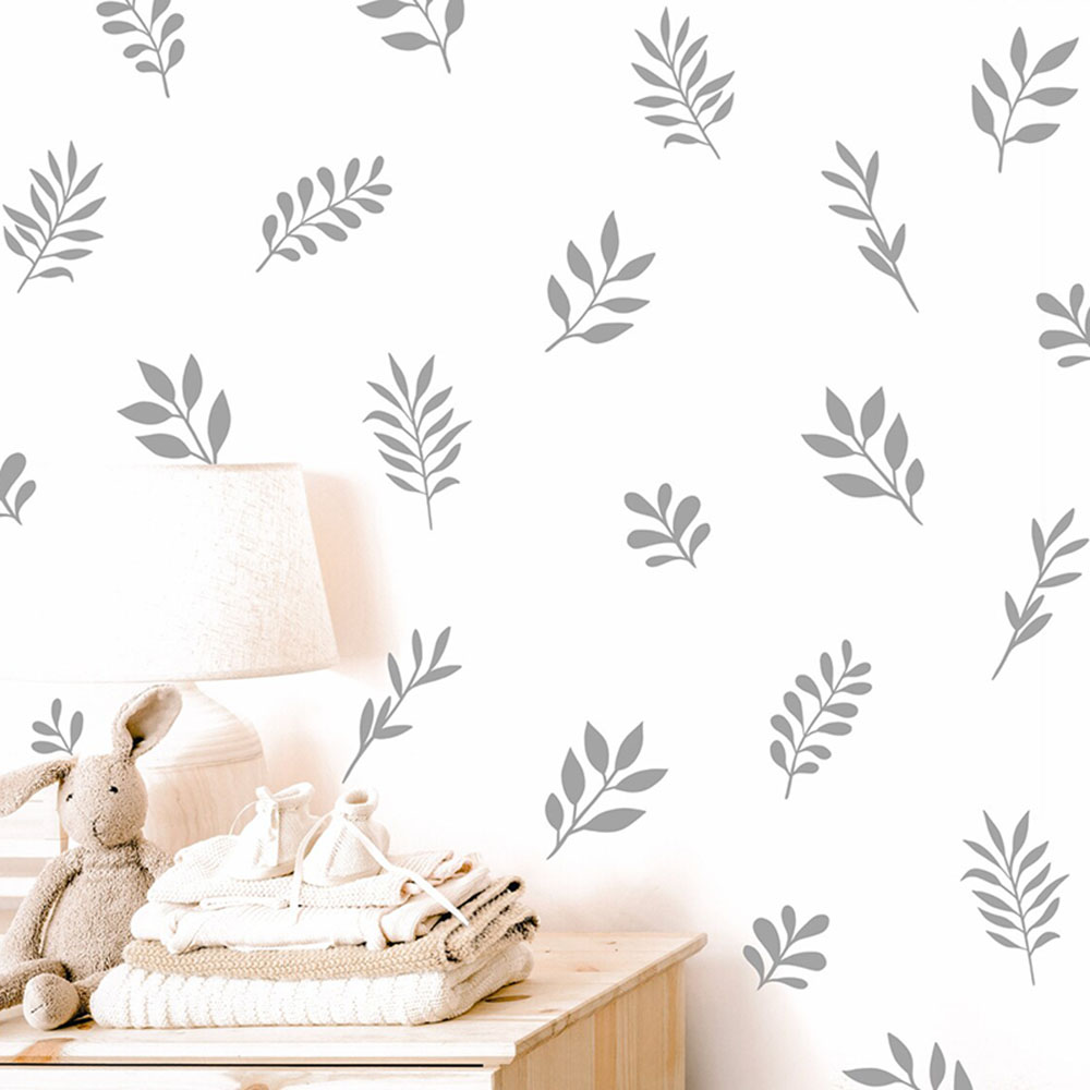 41 Stücke Botanische Blatt Wan – Baby Nursery Panelling Bewertung und Preis