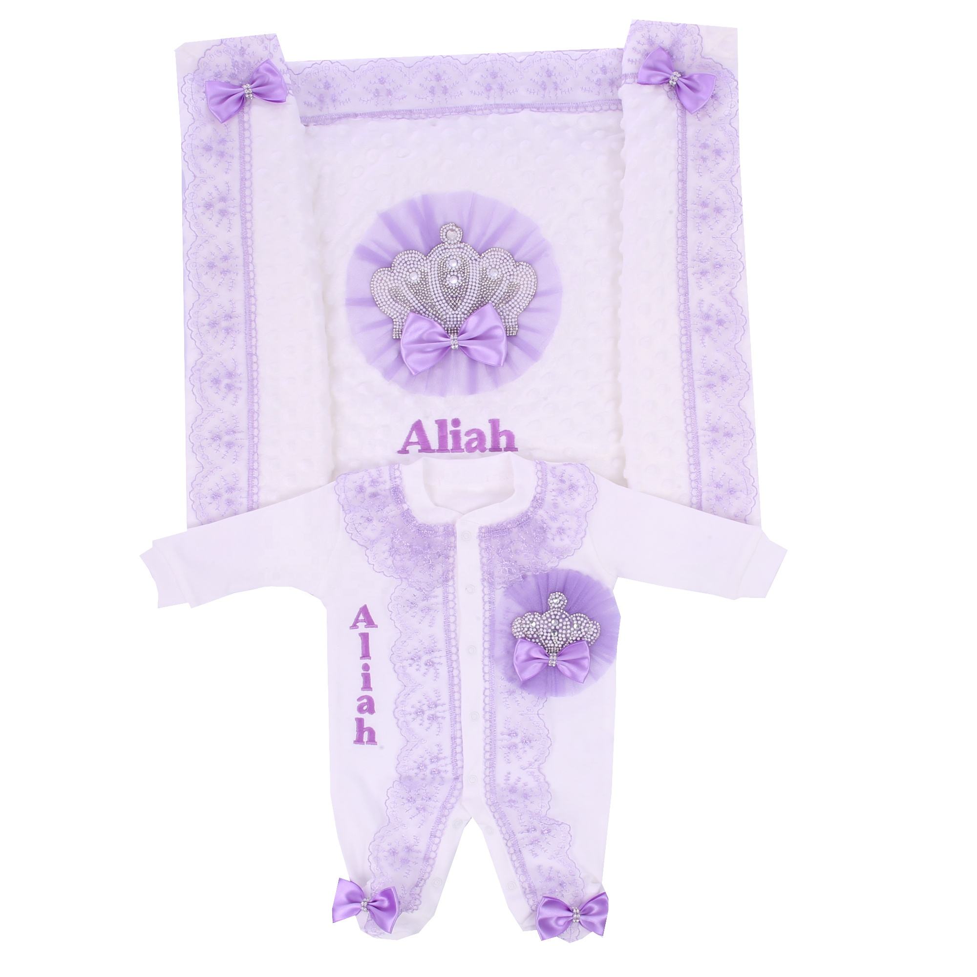 Lavendel Spitze 5 Stück Baby M – Baby Nursery Embroidery Bewertung und Preis