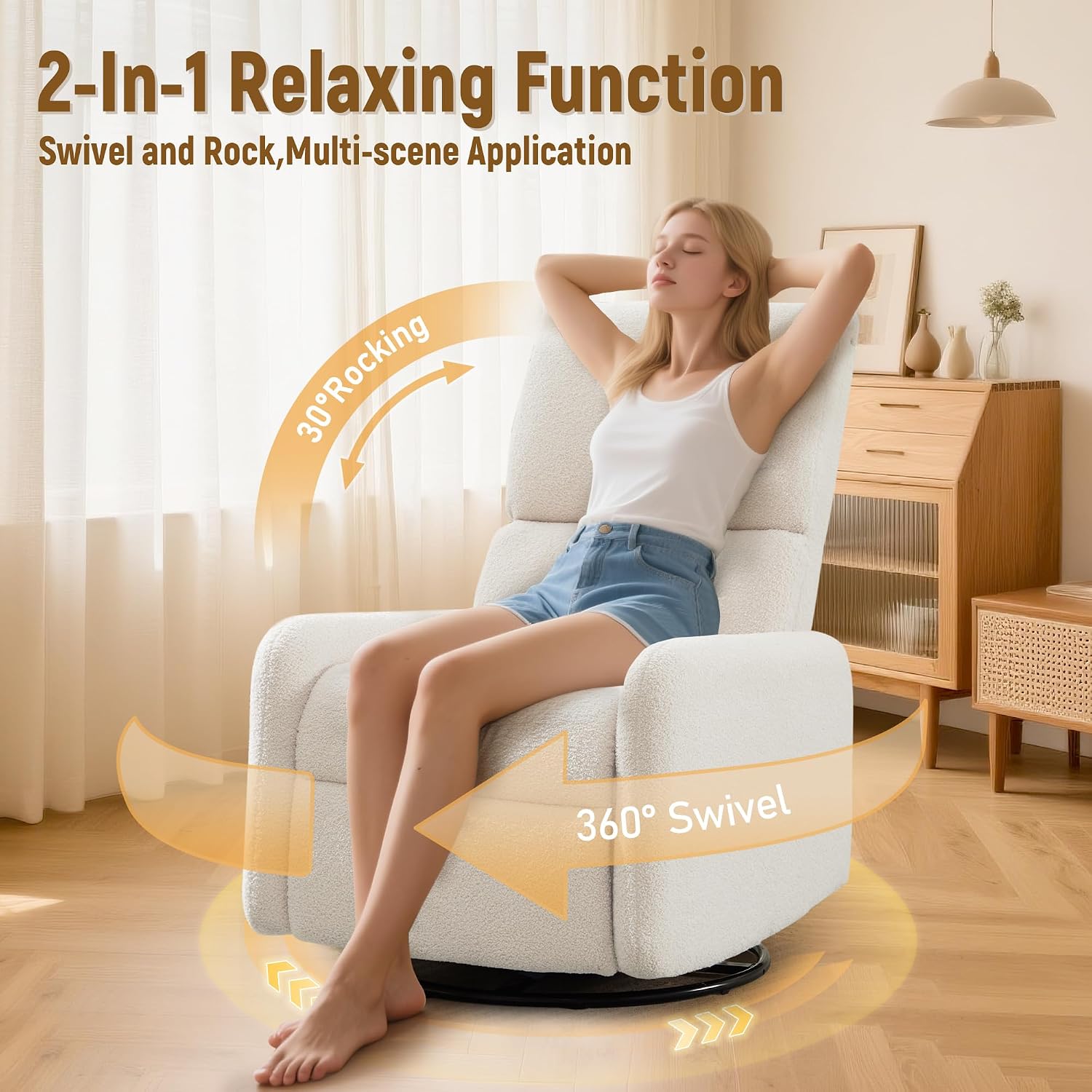 360 °   Schaukelstuhl, Kinderz – Rocking Chair Nursery Bewertung und Preis