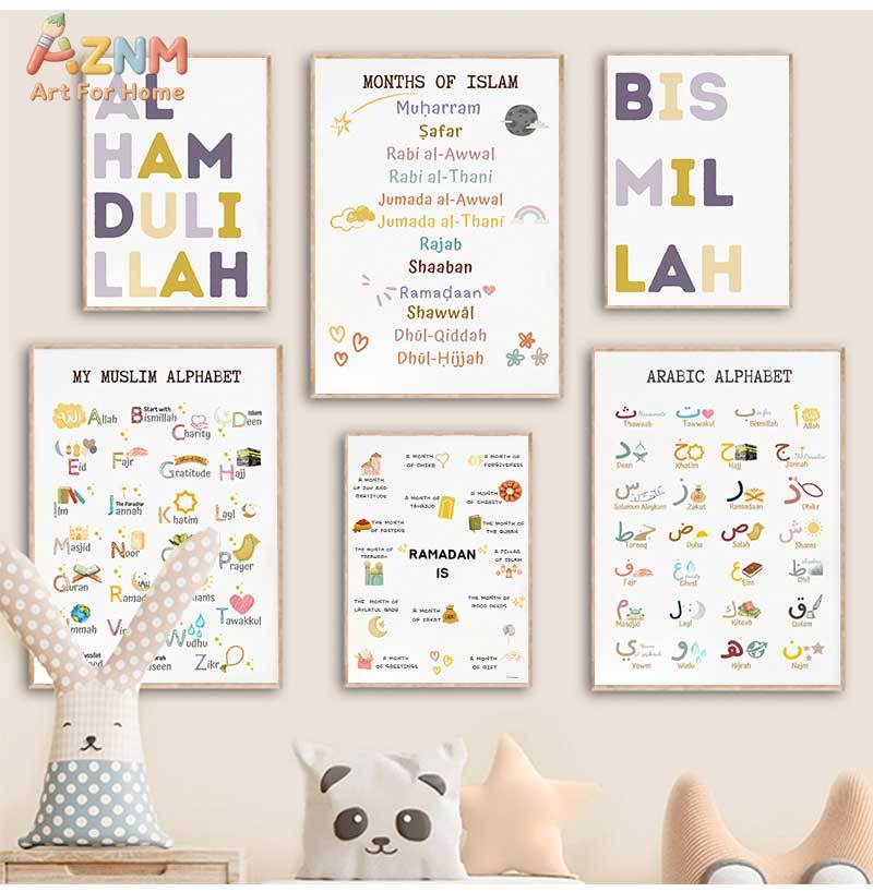 Islamische Propheten Arabische – Baby Nursery Paintings Bewertung und Preis