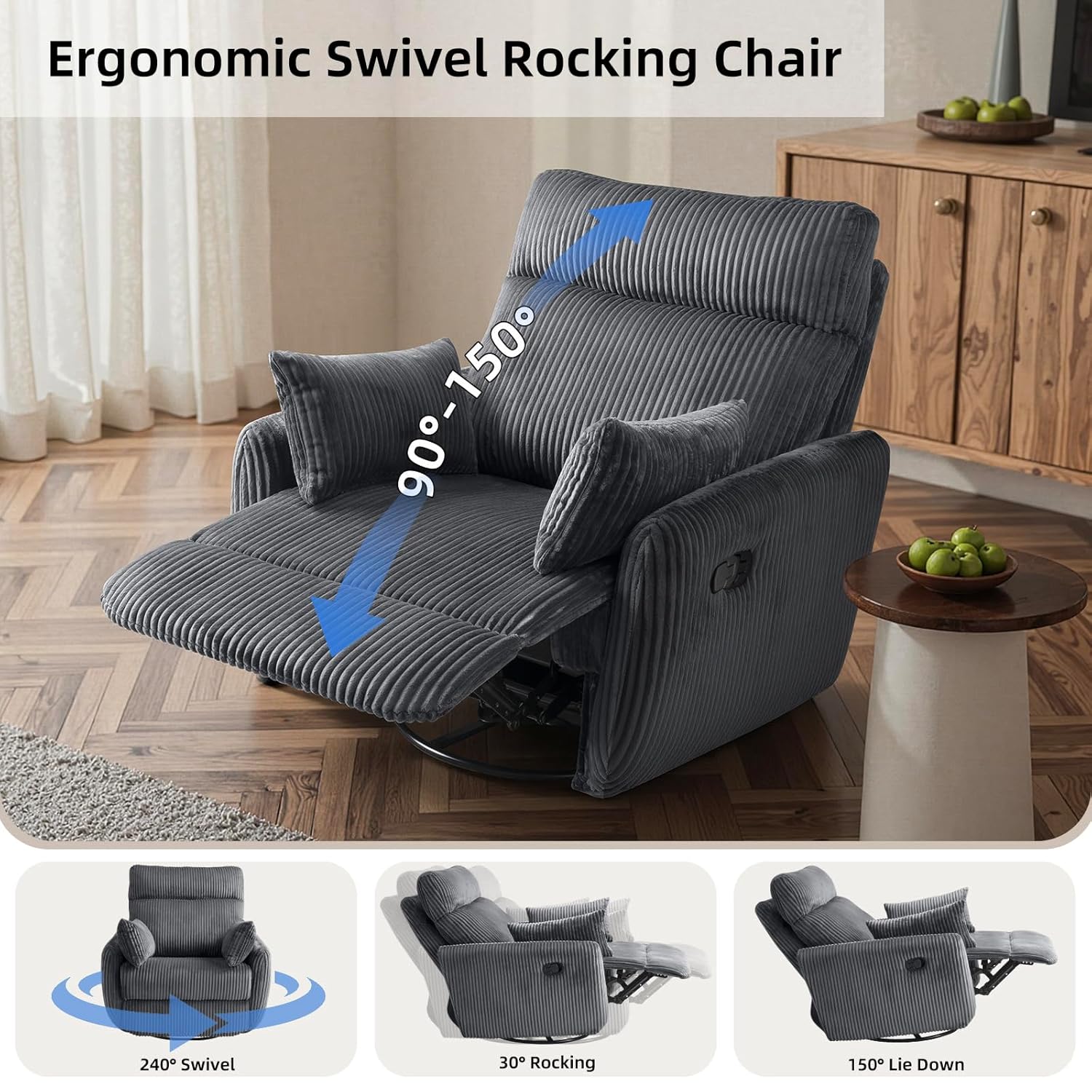 # Drehbarer Kinderzimmer-Gleit – Rocking Chair Nursery Bewertung und Preis
