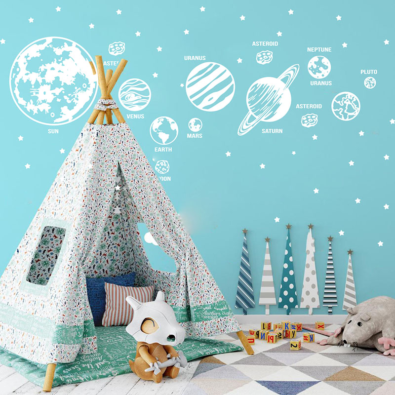 Große Planeten Sonnensystem Ra – Baby Nursery Panelling Bewertung und Preis