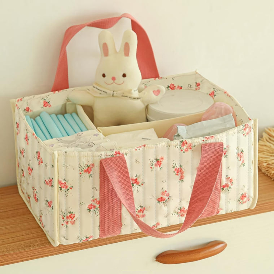 Blumenmuster Windel-Organizer, – Baby Nursery Essentials Bewertung und Preis