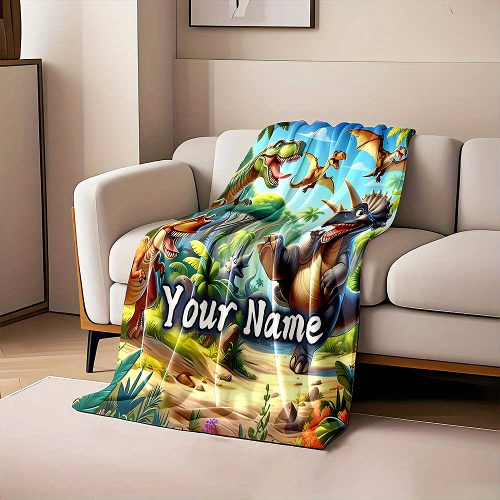 Entzückende Dinosaurier-Decke  – Baby Nursery Jungle Bewertung und Preis
