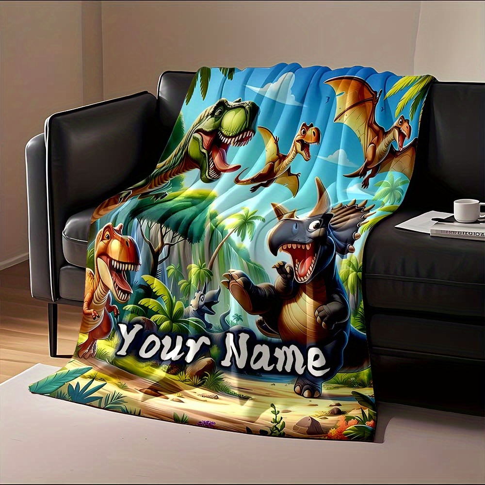 Entzückende Dinosaurier-Decke  – Baby Nursery Jungle Bewertung und Preis